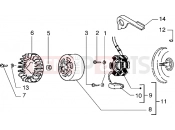 PIAGGIO Diesis 50 Flywheel magneto