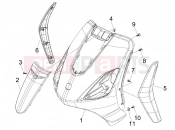 PIAGGIO Fly 100 Front shield