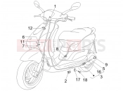 PIAGGIO Fly 125 Transmissions