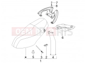 PIAGGIO Fly 125  Saddle/seats