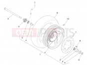 PIAGGIO Fly 125 4T/3V ie Front wheel