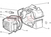 PIAGGIO Fly 150 (U.S.A.) Cilinder head cover