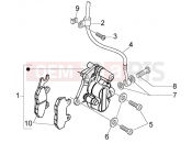 PIAGGIO Fly 150 (U.S.A.) Disc brake caliper