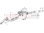 PIAGGIO Fly 150 (U.S.A.) Handlebars component parts