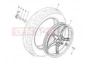 PIAGGIO Fly 150 Rear wheel