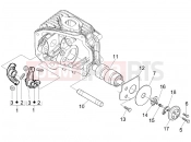 PIAGGIO Fly 150 Rocking levers support unit