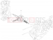 Crankshaft - Piaggio Fly 150 3V ie 2017