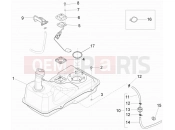 PIAGGIO Fly 150 Benzin tank