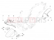 PIAGGIO Fly 150 Wheel huosing - Mudguard