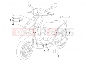 kábelezés - Piaggio Fly 50 2T 2008