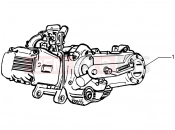 PIAGGIO Fly 50 4T Engine, assembly