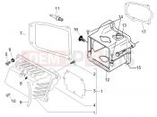 PIAGGIO Fly 50 4T Cylinder head cover