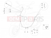 PIAGGIO Fly 50 4T 2V kábelezés