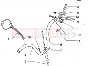 PIAGGIO Handlebars component parts
