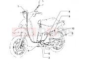 PIAGGIO bowdenek