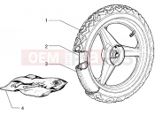 PIAGGIO Rear wheel