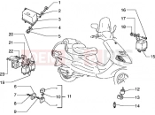PIAGGIO Hexagon 125 Electrical devices