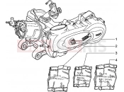 PIAGGIO Hexagon 125 Engine