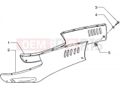 PIAGGIO Hexagon 125 Lower side panels