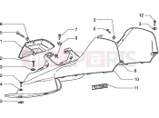 PIAGGIO Hexagon 125 Upper side panels