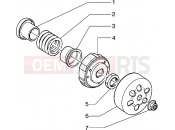 PIAGGIO Hexagon 150 Driven pulley