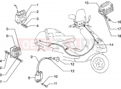 PIAGGIO Hexagon 150 Electrical devices
