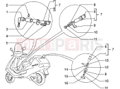 PIAGGIO Hexagon 150 Locks