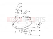 PIAGGIO Front mudguard