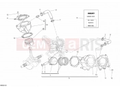 DUCATI 2008 Superbike 1098 S CYLINDER - PISTON » ENGINE CASE