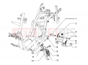 PIAGGIO Hexagon LXT Central stand-Side stand
