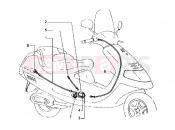 PIAGGIO bowdenek