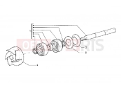PIAGGIO Hexagon LXT Water pump