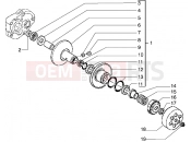 PIAGGIO Liberty 125 Driven pulley