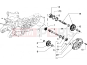 PIAGGIO Liberty 125 Wheel axe