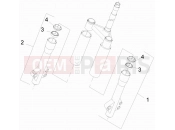 Fork's components (Escorts) - Piaggio Liberty 125 4T 2V 2012