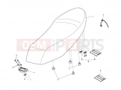 Saddle/seats - Piaggio Liberty 125 4T 2V 2012