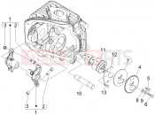 Rocking levers support unit - Piaggio Liberty 125 2008