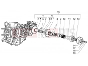 PIAGGIO Liberty 125 La Poste Driven pulley