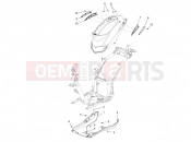 Side cover - Spoiler - Piaggio Liberty 150 2011
