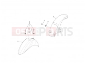 Wheel huosing - Mudguard - Piaggio Liberty 150 2011