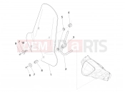 Windshield - Glass - Piaggio Liberty 150 2011