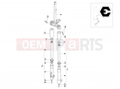 PIAGGIO Liberty 150 Fork's components (Escorts)