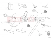 DUCATI 2008 Superbike 1098 S Tricolore WORKSHOP SERVICE TOOLS, FRAME » FRAME