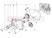 Reduction unit - Piaggio Liberty 200 2007