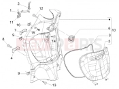 Front glove compartment - Piaggio Liberty 50 2T RST