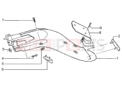 Rear mudguard - Piaggio Liberty 50 2T RST