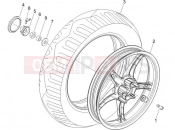 PIAGGIO Liberty elettrico PPT (E) Rear wheel