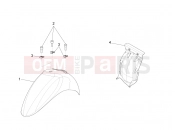 PIAGGIO Liberty elettrico PPT (E) Wheel huosing - Mudguard