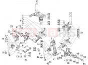 PIAGGIO MP3 125 Fork's components (Mingxing)