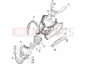 PIAGGIO MP3 125 Front shield